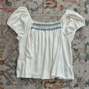Madewell Puff Sleeve Top